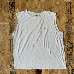 Fila Tank Top White Summer Shirt